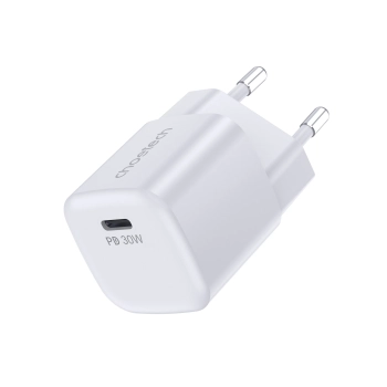Ładowarka sieciowa GaN USB-C PD 30W biała
