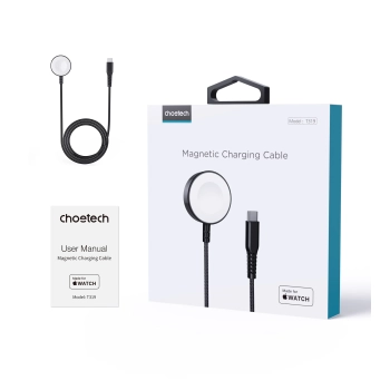  Ładowarka indukcyjna 5W do Apple Watch + kabel USB-C czarna - zdj. dodatkowe 7