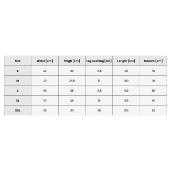  Spodnie rowerowe termiczne ochrona przed wodą i wiatrem rozmiar L czarne - zdj. dodatkowe 6