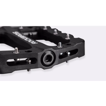  Zestaw pedałów rowerowych MTB atntypoślizgowe nylon i stal czarny - zdj. dodatkowe 9