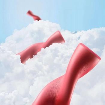  Gripy chwyty rowerowe z pianki silikonowej - czerwone - zdj. dodatkowe 4