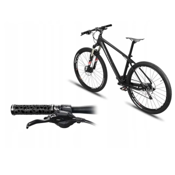  Gripy rowerowe chwyty z gumy przyczepne śr. 22mm czarne - zdj. dodatkowe 6