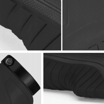  Gripy chwyty rowerowe ergonomiczne śr. 22mm czarne - zdj. dodatkowe 1