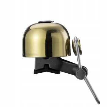  Dzwonek rowerowy retro - złoty - zdj. dodatkowe 1