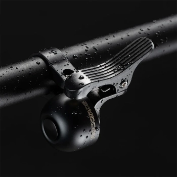  Dzwonek rowerowy na prawą stronę kierownicy - czarny - zdj. dodatkowe 3