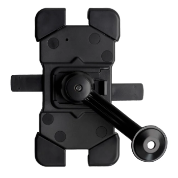  Uchwyt na telefon 4.5-7.2 do motocykla obrotowy 360 - czarny - zdj. dodatkowe 2