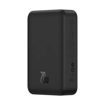  Powerbank Magnetic Mini 20000 mAh 20W + kabel USB-C czarny - zdj. dodatkowe 6