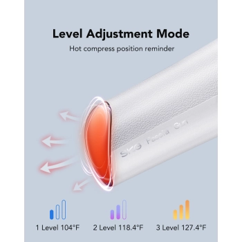  Masażer pistolet do masażu 3 głowice do całego ciała SKG F5-EN - biały - zdj. dodatkowe 9