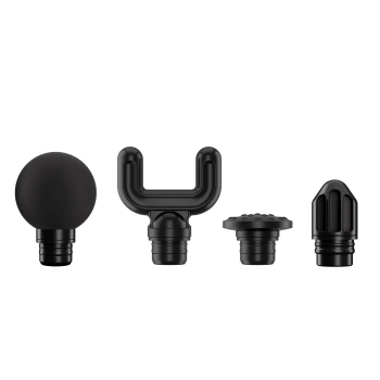  Masażer pistolet do masażu 4 głowice do całego ciała SKG F3 Lite - srebrny - zdj. dodatkowe 2