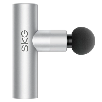  Masażer pistolet do masażu 4 głowice do całego ciała SKG F3 Lite - srebrny - zdj. dodatkowe 3