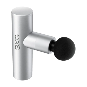  Masażer pistolet do masażu 4 głowice do całego ciała SKG F3 Lite - srebrny - zdj. dodatkowe 5