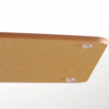  Deska do krojenia z włókna drzewnego 440 x 325 mm - brązowa - zdj. dodatkowe 2