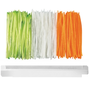  Szatkownica mandolina japońska do plastrów słupków 3 wymienne ostrza Shogun 380 x 158 mm - zdj. dodatkowe 3