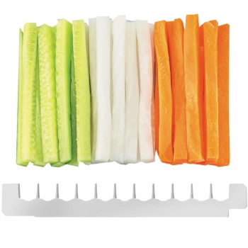  Szatkownica mandolina japońska do plastrów słupków 3 wymienne ostrza Shogun 380 x 158 mm - zdj. dodatkowe 4