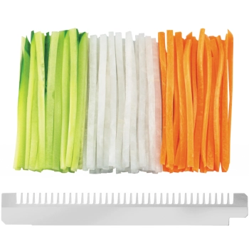  Szatkownica mandolina japońska do plastrów słupków 3 wymienne ostrza Shogun 380 x 158 mm - zdj. dodatkowe 5