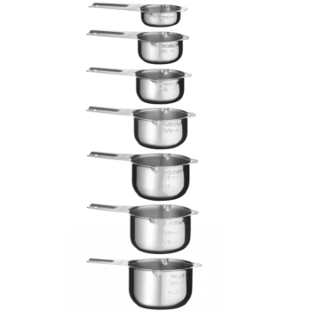  Miarka barowa kuchenna 30 / 60 / 80 / 120 / 160 / 180 / 240 ml - zestaw 7 szt. - zdj. dodatkowe 1