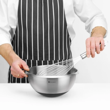  Miska kuchenna stalowa z silikonową podstawą i miarką 6 l śr. 330 x 155 mm - zdj. dodatkowe 3