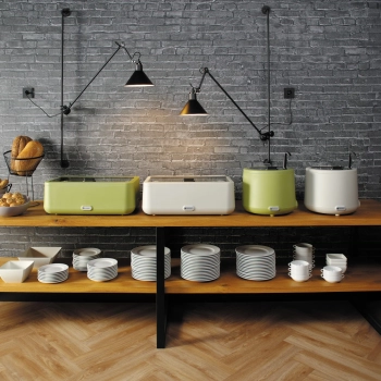  Podgrzewacz bemar elektryczny UNIQ 607 x 402 mm 700 W - biały - zdj. dodatkowe 2