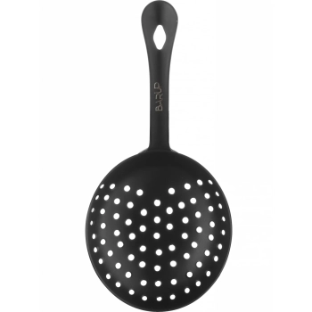  Sitko barmańskie do odcedzania drinków koktajli Julep 160 x 76 mm - czarny - zdj. dodatkowe 2
