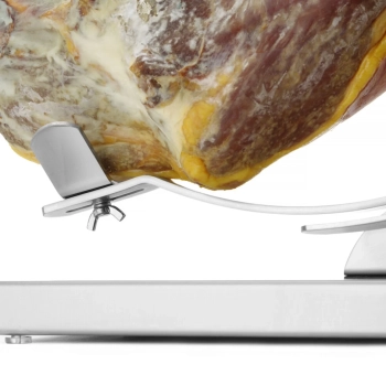  Stojak uchwyt do szynki dojrzewającej jamon serrano stalowy 595 x 215 x 300 mm - zdj. dodatkowe 7