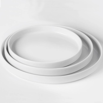  Talerz z wysokim rantem OSLO biały 280 x 28 mm - zestaw 6 szt. - zdj. dodatkowe 2