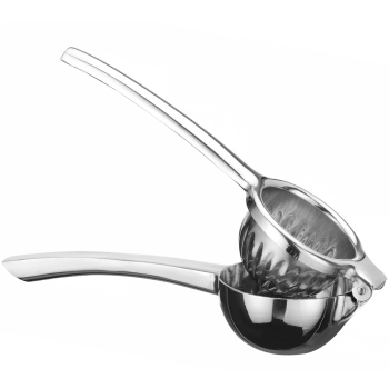  Wyciskacz wyciskarka ręczna do cytrusów limonki stalowa śr. 75 mm - zdj. dodatkowe 1