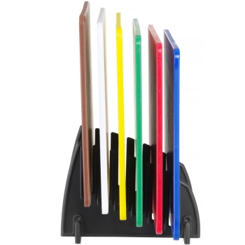  Zestaw 6 desek do krojenia ze stojakiem 450 x 300 x 10 mm - zdj. dodatkowe 2