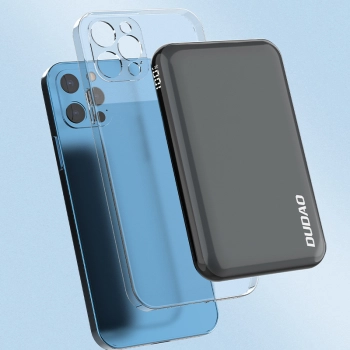  Powerbank 10000mAh TGK1 z ładowarką bezprzewodową MagSafe 15W czarny - zdj. dodatkowe 1