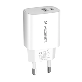  Ładowarka sieciowa 20W USB-A USB-C 100-240V biała - zdj. dodatkowe 1