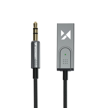  Adapter audio z odbiornikiem Bluetooth 5.3 i złączem AUX miniJack 3.5 mm i USB-A - zdj. dodatkowe 2
