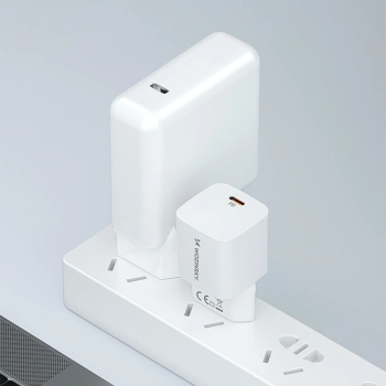  Ładowarka sieciowa 100-240V PD USB-C 20W biała - zdj. dodatkowe 9