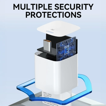  Ładowarka sieciowa 100-240V PD USB-C 20W biała - zdj. dodatkowe 5