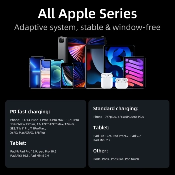  Kabel przewód kątowy do iPhone USB-C - Lightning 20W 480 Mbps 1.2m niebieski - zdj. dodatkowe 5