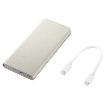  Oryginalny powerbank FastCharge 2x USB-C 25W 10000mAh beżowy - zdj. dodatkowe 5