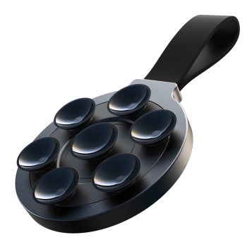  Genialny uchwyt na telefon magnetyczny z przyssawkami czarny - zdj. dodatkowe 1