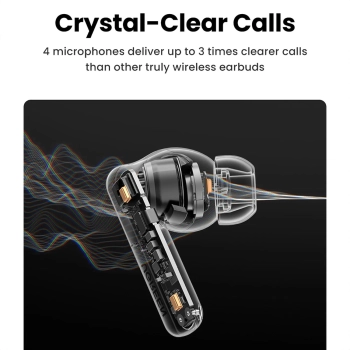  Słuchawki bezprzewodowe HiTune T6 z funkcją ANC + kabel USB-A - USB-C białe - zdj. dodatkowe 7