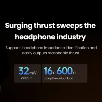  Wzmacniacz słuchawkowy audio przejściówka adapter USB-C do mini jack 3.5mm czarny - zdj. dodatkowe 5