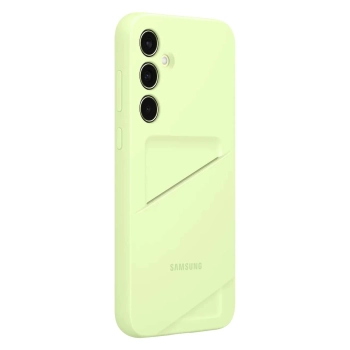  Oryginalne etui Card Slot Case z kieszenią na karty do Samsung Galaxy A35 zielone - zdj. dodatkowe 2