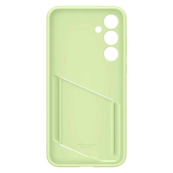  Oryginalne etui Card Slot Case z kieszenią na karty do Samsung Galaxy A35 zielone - zdj. dodatkowe 3
