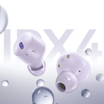  Słuchawki bezprzewodowe Bowie E18 TWS ENC IPX4 USB-C fioletowe - zdj. dodatkowe 9