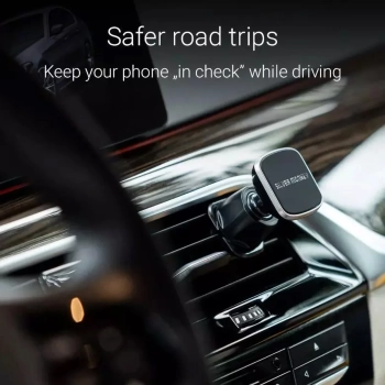  Uchwyt na telefon magnetyczny do samochodu na kratkę wentylacyjną czarny - zdj. dodatkowe 4