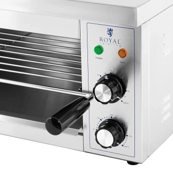  Opiekacz toster salamander do zapiekanek tostów 50-300 C 2500 W - zdj. dodatkowe 2