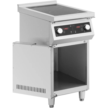  Kuchnia indukcyjna 2 palnikowa wolnostojąca z szafką 400 V 8500 W - zdj. dodatkowe 4