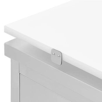  Szafka gastronomiczna wolnostojąca z deską do krojenia STAL 60 x 60 cm - zdj. dodatkowe 2