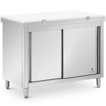  Szafka gastronomiczna wolnostojąca z deską do krojenia STAL 120 x 60 cm - zdj. dodatkowe 1