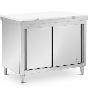  Szafka gastronomiczna wolnostojąca z deską do krojenia STAL 120 x 70 cm - zdj. dodatkowe 1