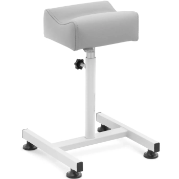  Podnóżek kosmetyczny do pedicure 24x22cm wys. 47-67cm - szary - zdj. dodatkowe 1