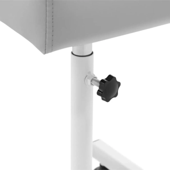  Podnóżek kosmetyczny do pedicure 24x22cm wys. 47-67cm - szary - zdj. dodatkowe 2