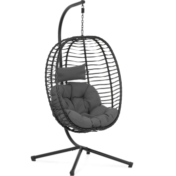  Fotel kosz wiszący ogrodowy huśtawka do 150 kg - zdj. dodatkowe 1