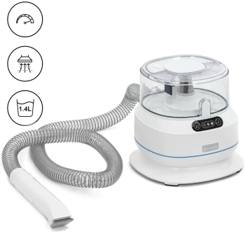  Maszynka do strzyżenia psów z odkurzaczem 5 nasadek 1.4 l 350 W - zdj. dodatkowe 1